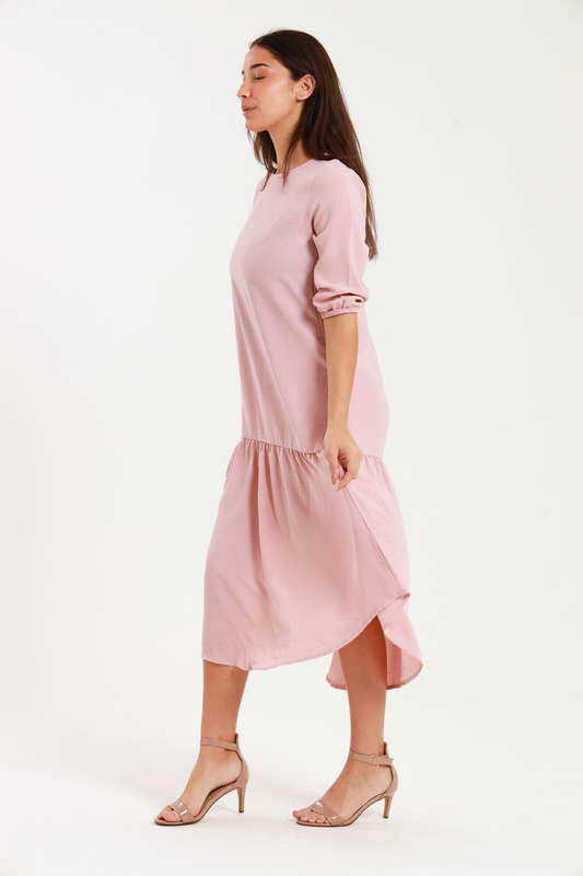 Natalia Long Sleeve Midaxi Dress
