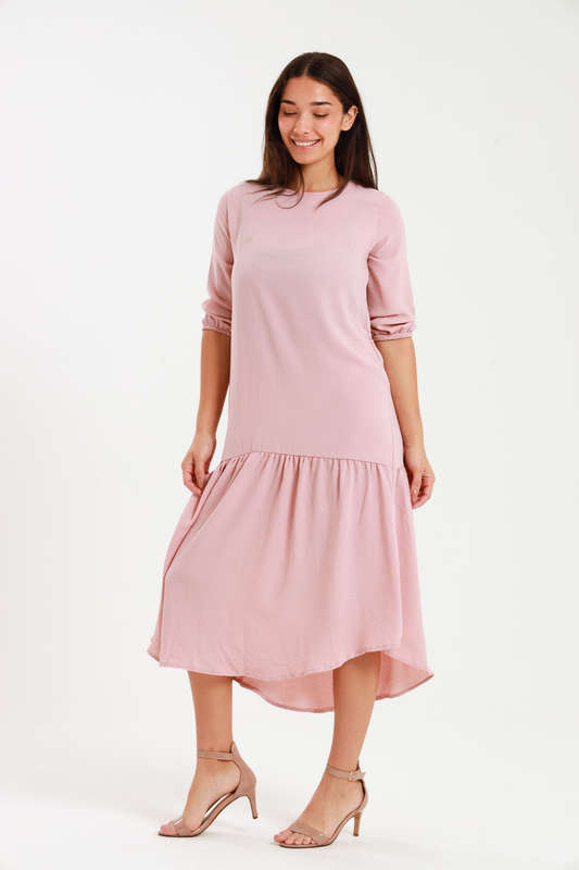Natalia Long Sleeve Midaxi Dress