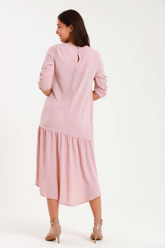 Natalia Long Sleeve Midaxi Dress