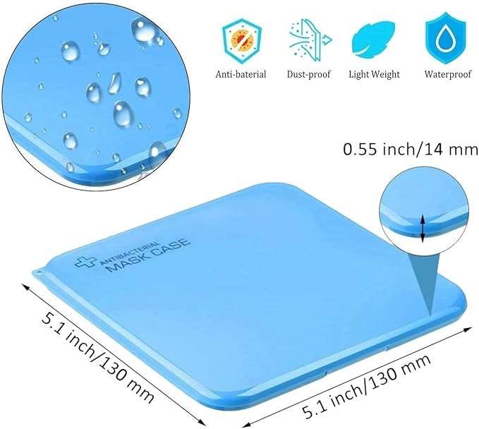 Senza® Pack of 4 Sanitary Pad &amp; Mask Storage Cases