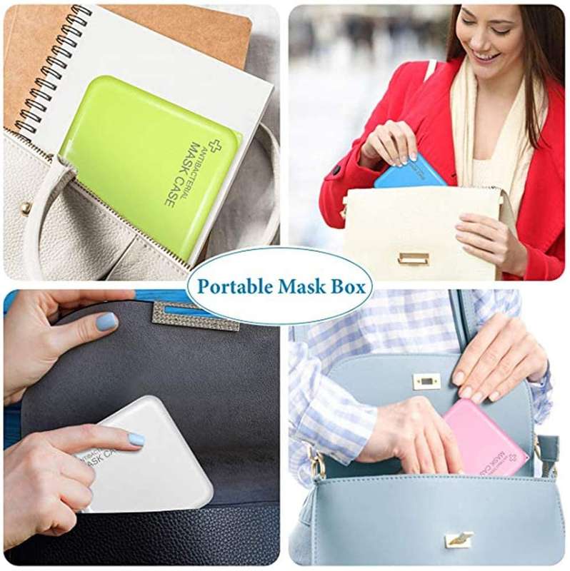 Senza® Pack of 4 Sanitary Pad &amp; Mask Storage Cases