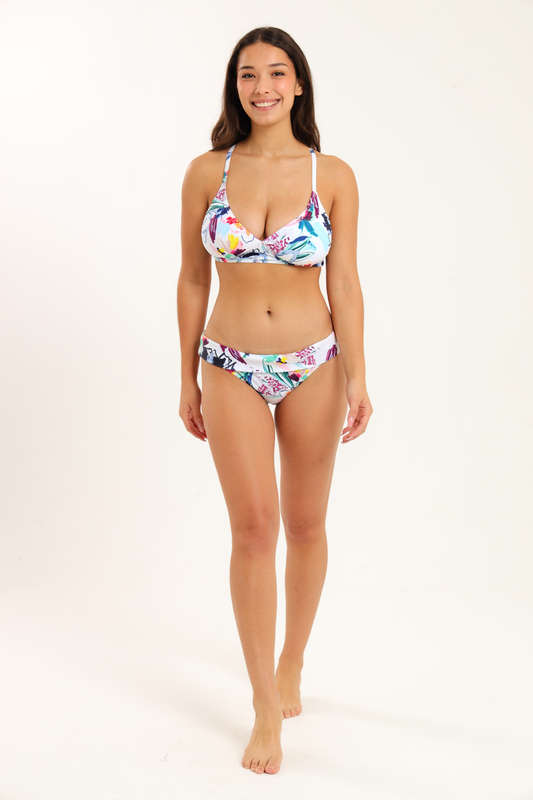 Senza® Paradiso 2 Piece Floral Halter Bikini Swimsuit