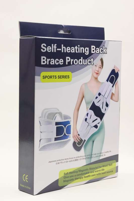 Senza® Self Heating Back Brace Support Belt For Pain Relief  Sport Series