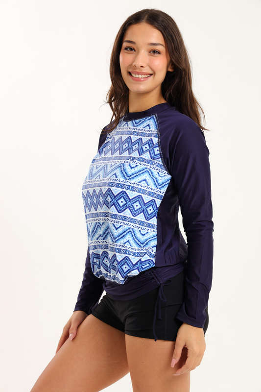 Senza®Ladies Long Sleeve Rash Sun Protection Swimwear Tops