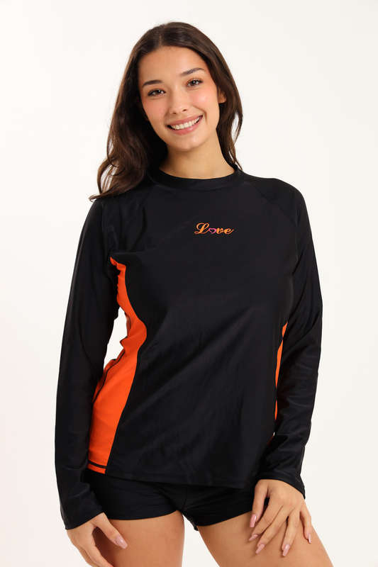 Senza®Ladies Long Sleeve Rash Sun Protection Swimwear Tops