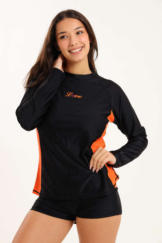 Senza®Ladies Long Sleeve Rash Sun Protection Swimwear Tops