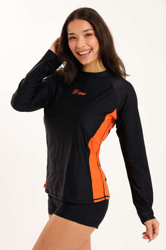 Senza®Ladies Long Sleeve Rash Sun Protection Swimwear Tops