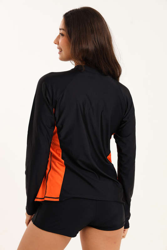 Senza®Ladies Long Sleeve Rash Sun Protection Swimwear Tops