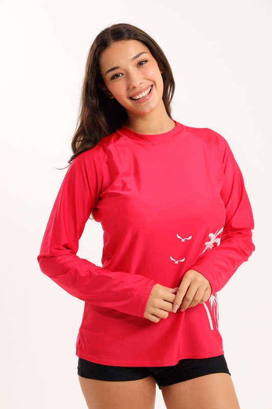 Senza®Ladies Long Sleeve Rash Sun Protection Swimwear Tops