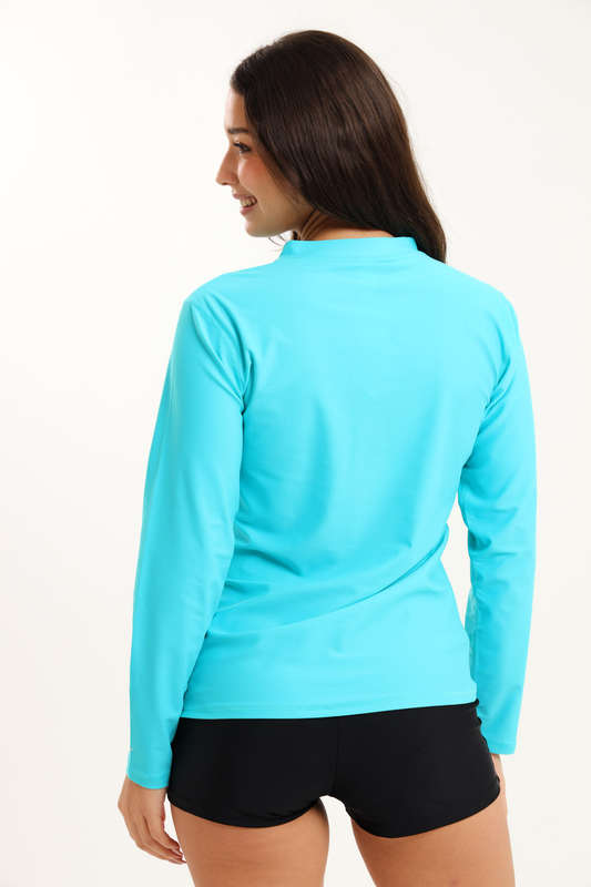 Senza®Ladies Long Sleeve Rash Sun Protection Swimwear Tops