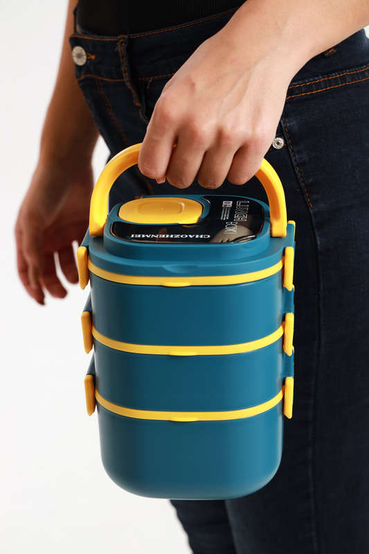 Senza 3 Layer Stackable Lunch box Container 1800ml