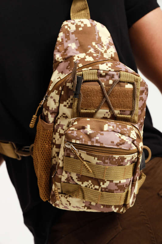 Senza Sport® Unisex Tactical Travel Sling Shoulder Bag