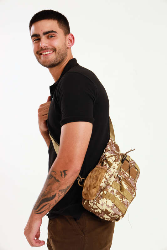 Senza Sport® Unisex Tactical Travel Sling Shoulder Bag