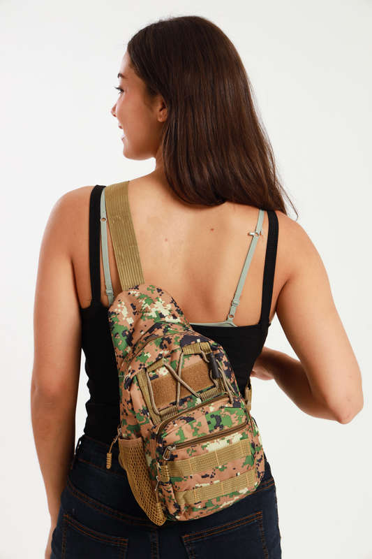Senza Sport® Unisex Tactical Travel Sling Shoulder Bag