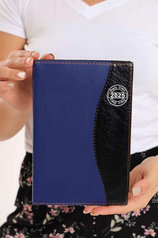 2025 Diary Daily Planner Soft Luxury PU Leather A5 210mm X 140mm