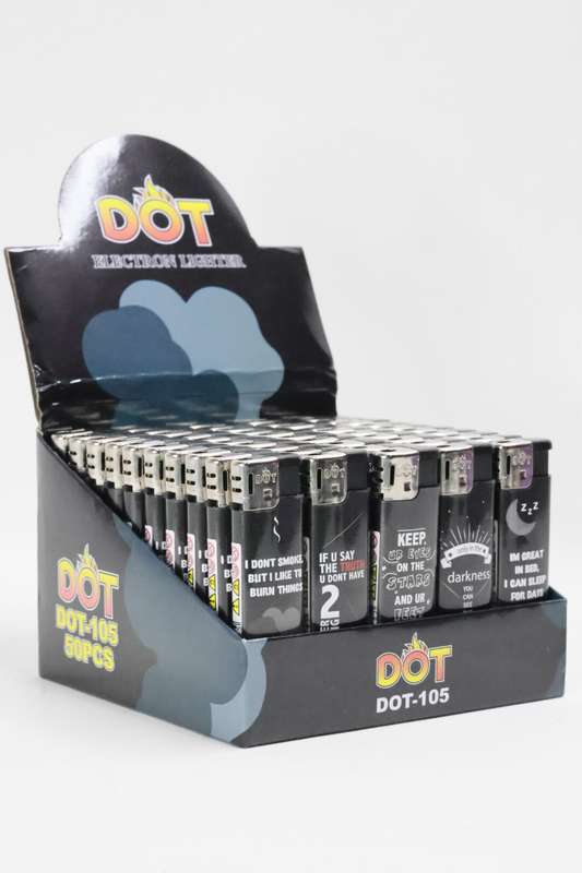 5 Pcs Electronic Refillable  Butane Gas Lighter