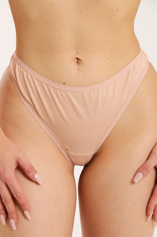 Branded 3 Pack Cotton Stretch G String Panties Assorted Pack