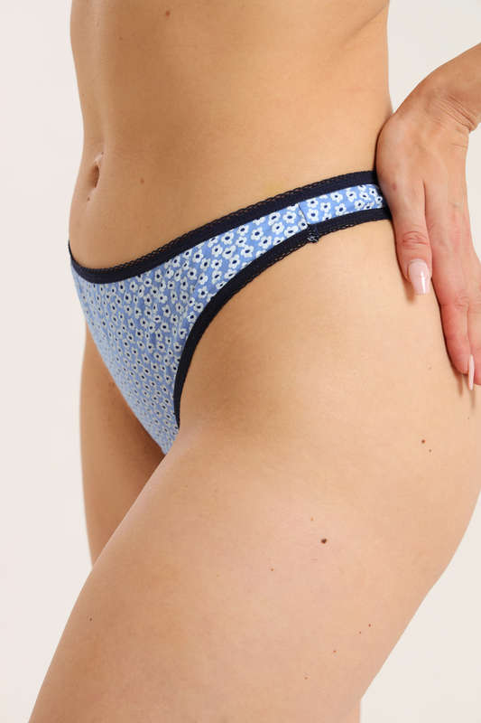 Branded 3 Pack Cotton Stretch G String Panties Assorted Pack