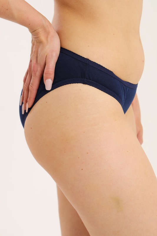 Branded 4 Pack Cotton Stretch High Leg Panties Assorted Pack