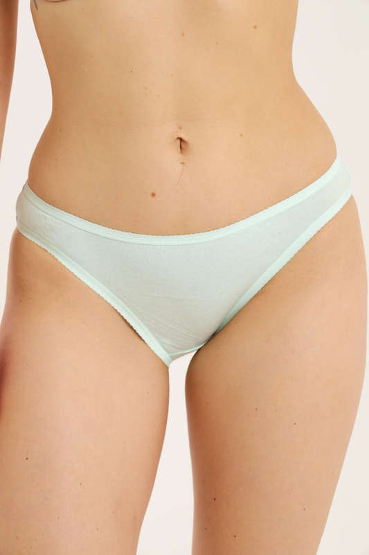 Branded 4 Pack Cotton Stretch High Leg Panties Assorted Pack