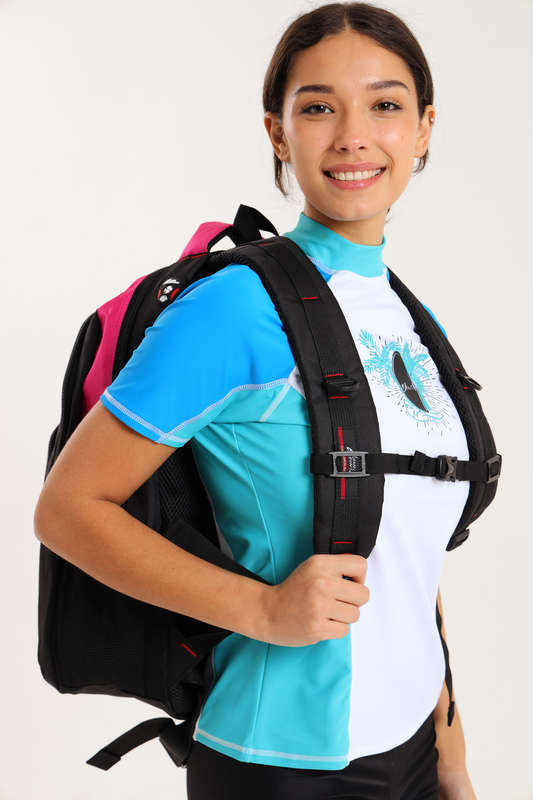 Camel Mountain Laptop Backpack School Bag with Multiple Compartments &amp; Free Water Bottle