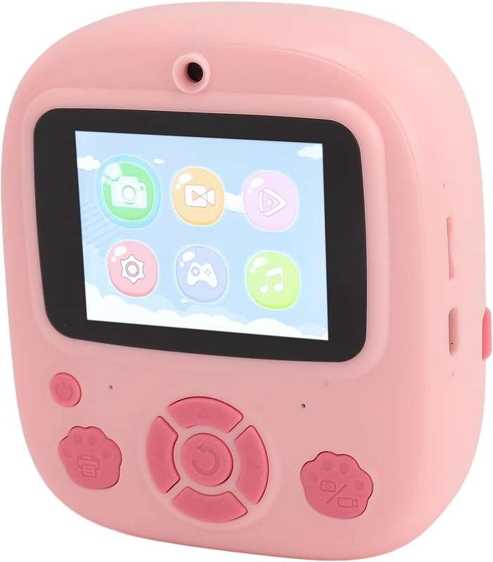 Childrens Digital Dual Lens Instant Camera with Print Paper