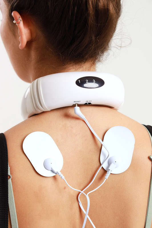 Electric Neck Massager &amp; Pulse Back 6 Modes Power Control Cervical Shoulder