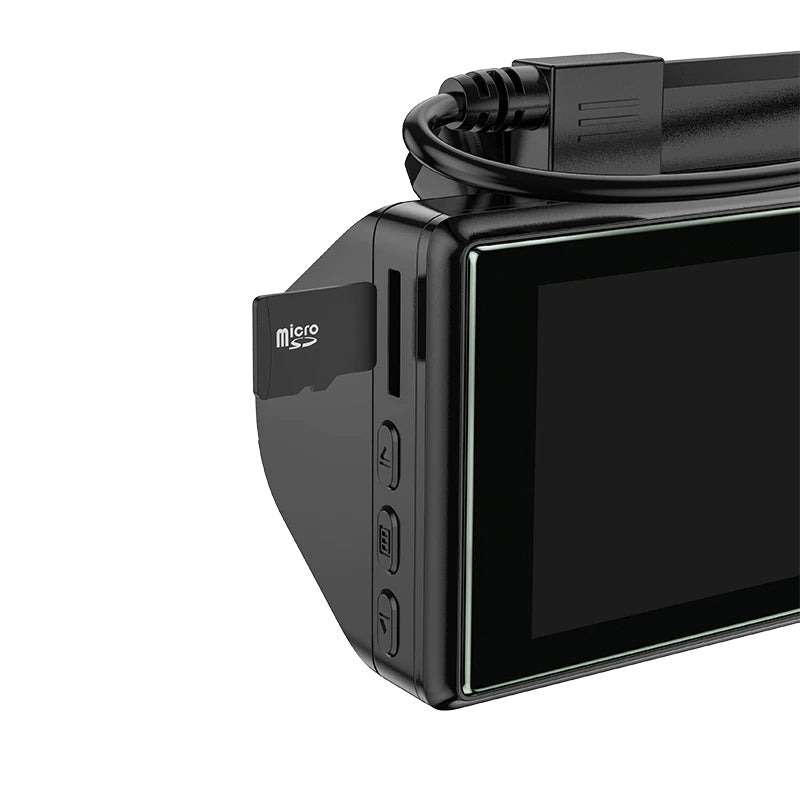 HOCO D107 Dual Camera Dashcam With 24hour Parking Monitor Features
