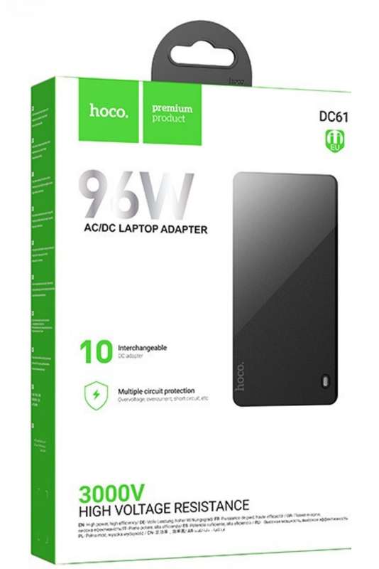HOCO DC61 Universal Laptop Adapter High-Power 96W