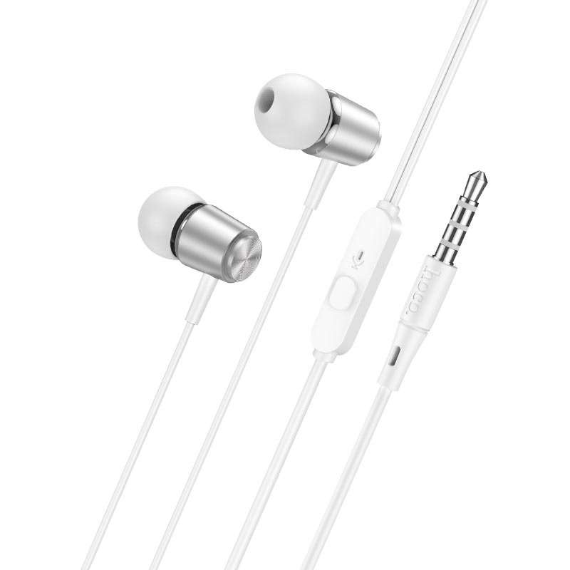 HOCO M108 Wired Earphones 3.5mm Spring With Mic