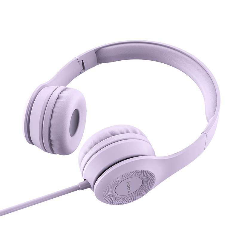 HOCO W21 Wired Headphones  Graceful Charm Headset With Mic
