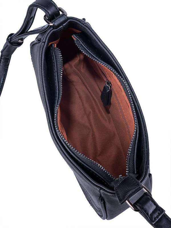 Jo Borkett Jasmine Crossbody Sling Bag Black