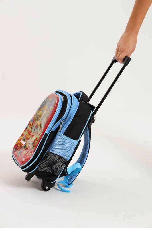 Kids School Trolley Backpack Travel Schoolbag 380mm X 280mm