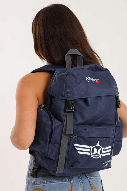 Kings Multifunctional School or Travel Backpack With Multiple Compartments