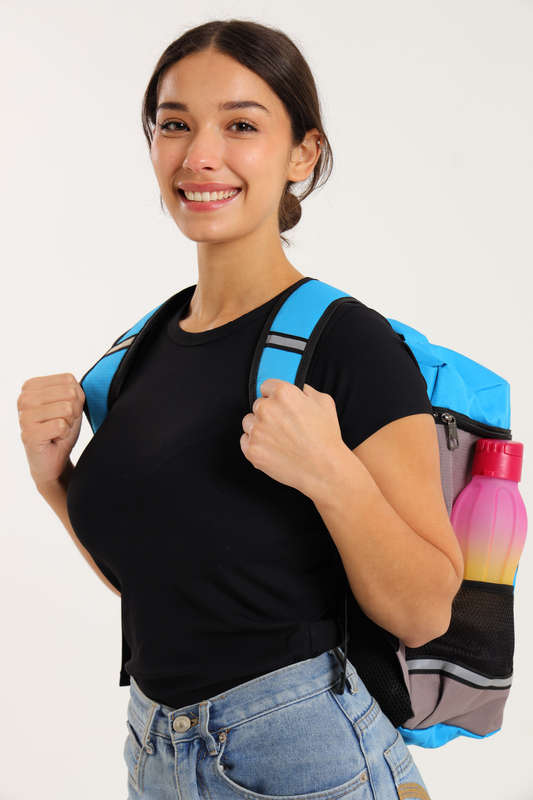 Kings Travel Backpack School Bag With Multiple Compartments With Free Water Bottle