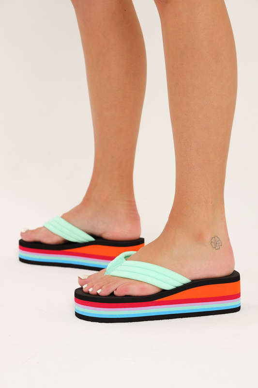 Ladies Platform Slops