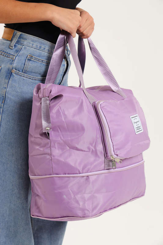 Large Capacity Folding Dry and Wet Separation Travel Sport Bag