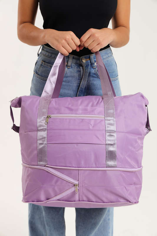 Large Capacity Folding Dry and Wet Separation Travel Sport Bag