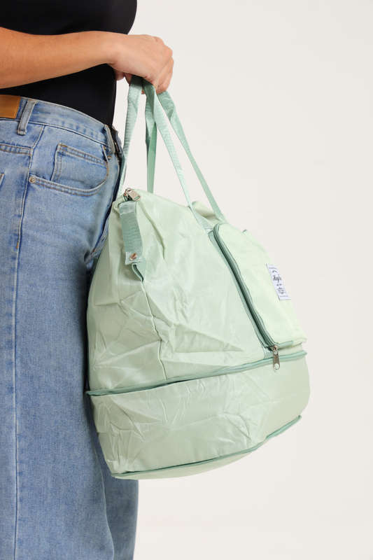 Large Capacity Folding Dry and Wet Separation Travel Sport Bag