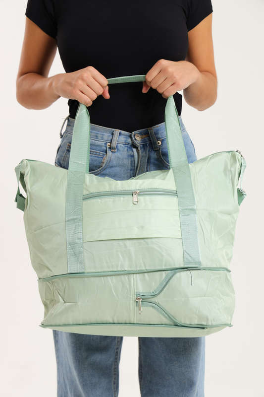 Large Capacity Folding Dry and Wet Separation Travel Sport Bag