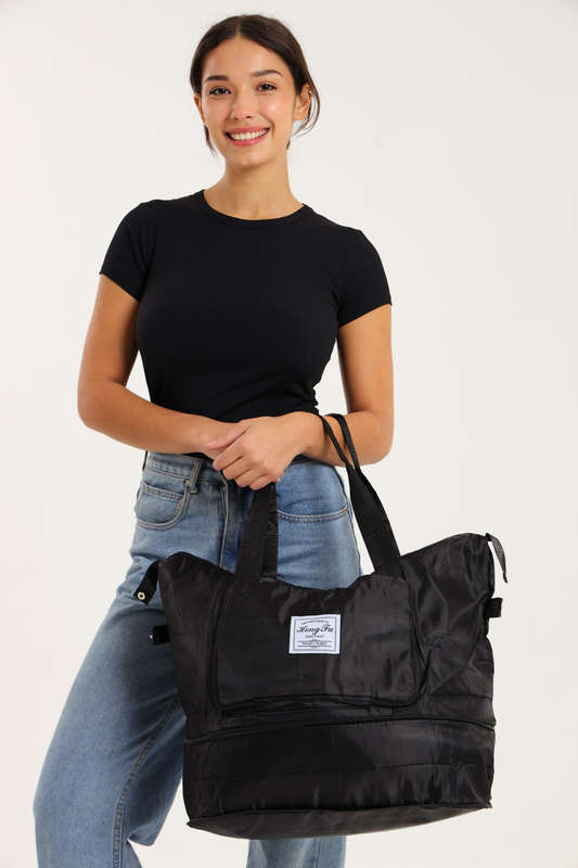 Large Capacity Folding Dry and Wet Separation Travel Sport Bag
