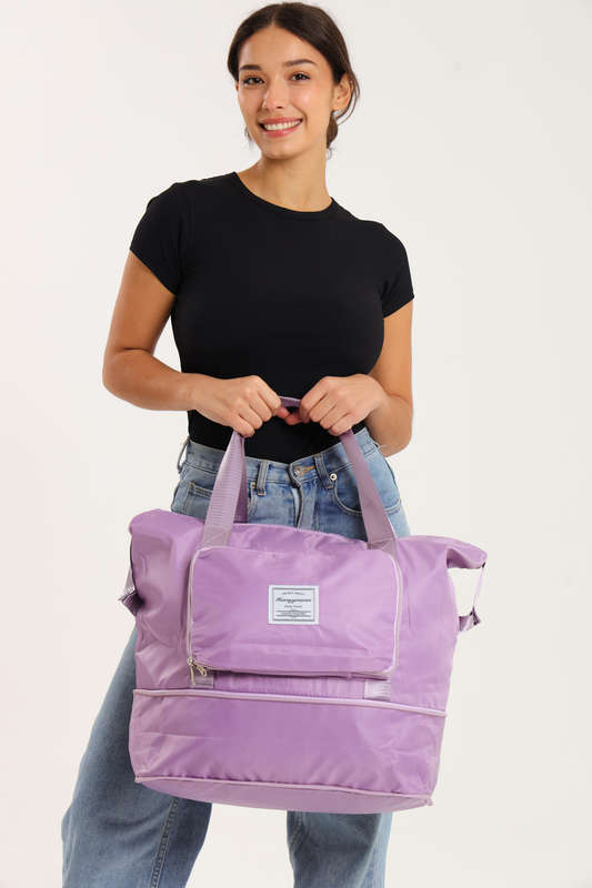 Large Capacity Folding Dry and Wet Separation Travel Sport Bag