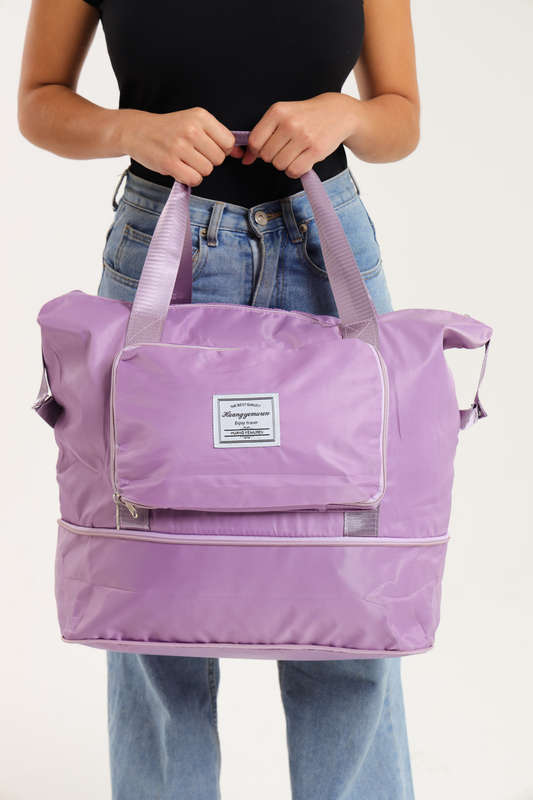 Large Capacity Folding Dry and Wet Separation Travel Sport Bag
