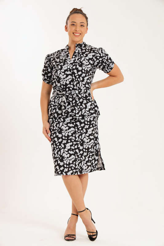 Lillian Short Sleeve Friday Dress