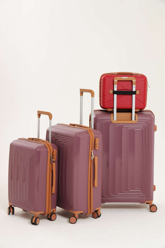 Mooistar 4 Piece Luxury Hard Shell Luggage Set