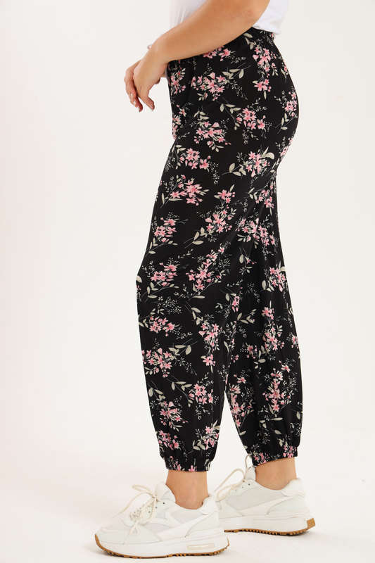 Senza® Casual Harem Wide Leg Everyday Printed Pants