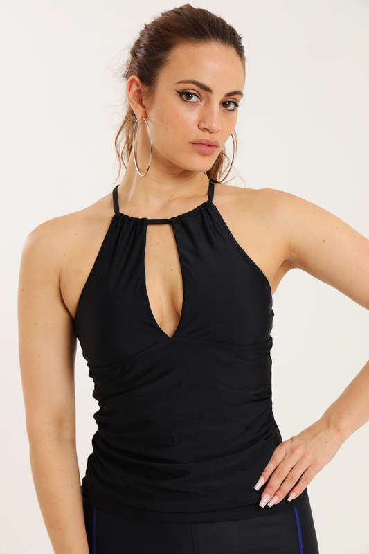 Senza® La Blaca Ladies Black Tankini Swimwear Set