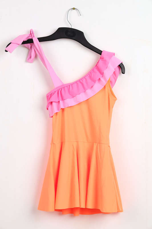 Senza Kids® Lydia One Piece Ruffle Girls Swimwear