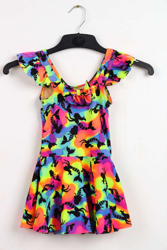 Senza Kids® Lydia One Piece Ruffle Girls Swimwear