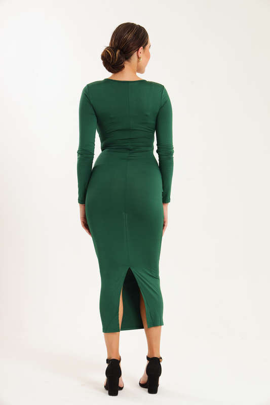 Sloane Full Length Long Sleeve Bodycon Dress